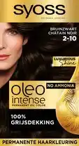Wehkamp Syoss Oleo Intense haarkleuring - 2-10 Bruinzwart aanbieding
