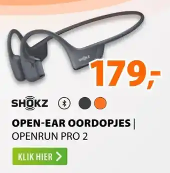 Expert SHOKZ Open ear oordopjes aanbieding