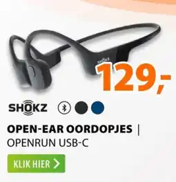 Expert SHOKZ Open ear oordopjes aanbieding