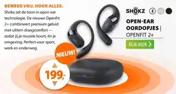 Expert SHOKZ Open ear oordopjes aanbieding