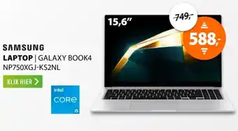 Expert SAMSUNG Laptop Galaxy book4 aanbieding