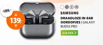 Expert SAMSUNG draadloze in ear oordopjes aanbieding