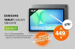 Expert SAMSUNG Tablet Galaxy TAB S10 FE aanbieding