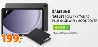 Expert SAMSUNG Tablet Galaxy Tab A9 aanbieding