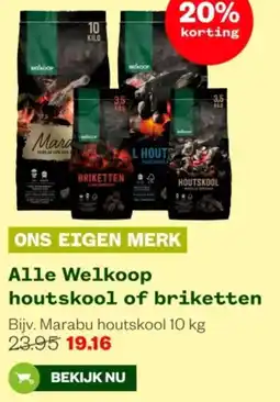 Welkoop Alle Welkoop houtskool of briketten aanbieding