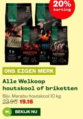 Welkoop Alle Welkoop houtskool of briketten aanbieding