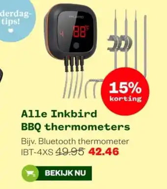 Welkoop Alle Inkbird BBQ thermometers aanbieding