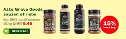 Welkoop Alle Grate Goods sauzen of rubs aanbieding