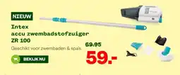 Welkoop Intex accu zwembadstofzuiger ZR 100 aanbieding