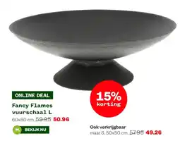 Welkoop Fancy Flames vuurschaal L aanbieding