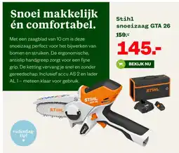 Welkoop Stihl snoeizaag GTA 26 aanbieding