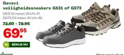 Welkoop Gevavi veiligheidssneakers GS31 of GS73 aanbieding