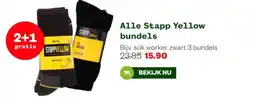 Welkoop Alle Stapp Yellow bundels aanbieding