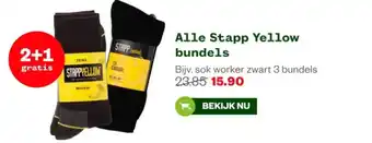 Welkoop Alle Stapp Yellow bundels aanbieding