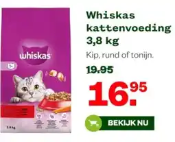 Welkoop Whiskas kattenvoeding aanbieding