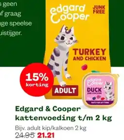 Welkoop Edgard & Cooper kattenvoeding t/m aanbieding