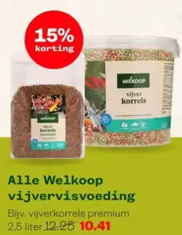 Welkoop Alle Welkoop vijvervisvoeding aanbieding