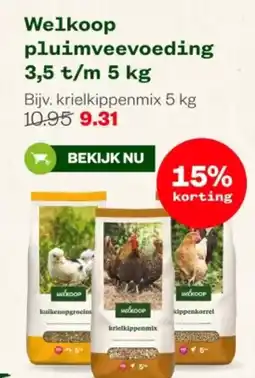 Welkoop Welkoop pluimveevoeding 3,5 t/m aanbieding