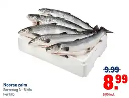 Makro Noorse zalm Sortering aanbieding