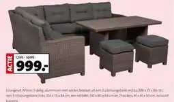 Intratuin Loungeset Wilson 5-delig aanbieding
