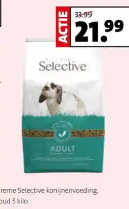 Intratuin Supreme Selective konijnenvoeding aanbieding