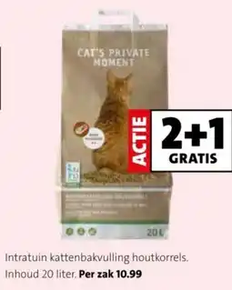 Intratuin Intratuin kattenbakvulling houtkorrels. aanbieding