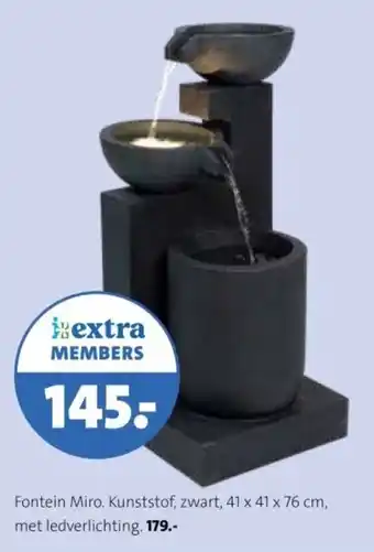 Intratuin Fontein Miro aanbieding