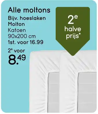 Leen Bakker Alle moltons aanbieding