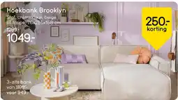 Leen Bakker Hoekbank Brooklyn aanbieding
