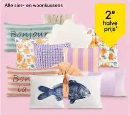 Leen Bakker Alle sier en woonkussens aanbieding