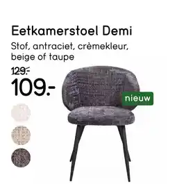 Leen Bakker Eetkamerstoel Demi aanbieding