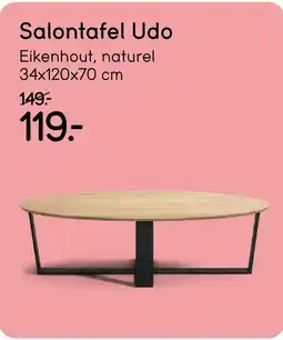 Leen Bakker Eikenhout, naturel aanbieding