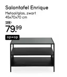 Leen Bakker Salontafel Enrique aanbieding