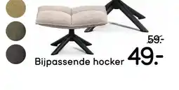 Leen Bakker Bijpassende hocker aanbieding