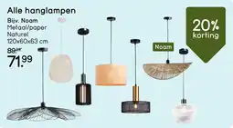 Leen Bakker Alle hanglampen aanbieding