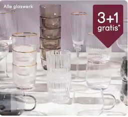 Leen Bakker Alle glaswerk aanbieding