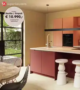 Superkeukens keuken Sevilla / Empoli aanbieding