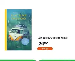 The Read Shop Al het blauw van de hemel aanbieding