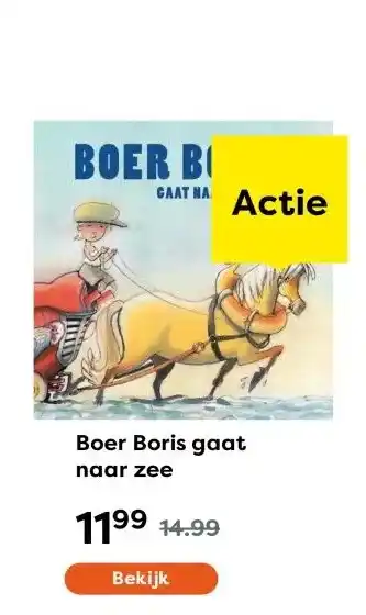 The Read Shop Boer Boris gaat naar zee aanbieding