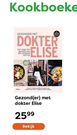 The Read Shop Gezond(er) met dokter Elise aanbieding