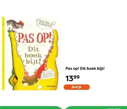 The Read Shop Pas op! Dit boek bijt! aanbieding