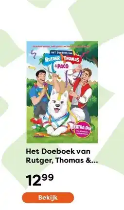 The Read Shop Het Doeboek van Rutger, Thomas & Paco aanbieding