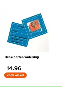 The Read Shop Kraskaarten Vaderdag aanbieding