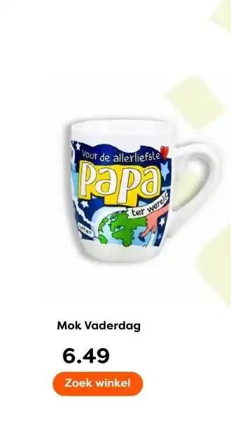 The Read Shop Mok Vaderdag aanbieding