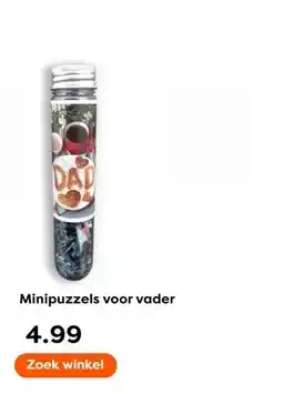 The Read Shop Minipuzzels voor vader aanbieding