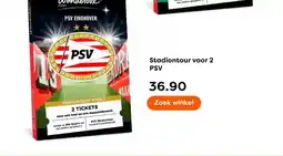 The Read Shop Stadiontour voor 2 PSV aanbieding