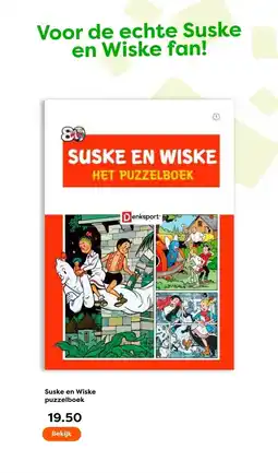 The Read Shop Suske en Wiske puzzelboek aanbieding