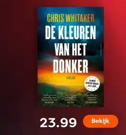 The Read Shop DE KLEUREN VAN HET DONKER aanbieding