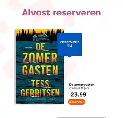 The Read Shop De zomergasten Vrschijnt 11 juni aanbieding