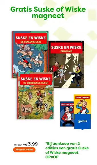 The Read Shop SUSKE EN WISKE aanbieding